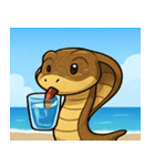 海のキングコブラ@SFW（個別スタンプ：31）