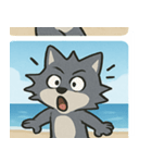 海のオオカミ@SFW（個別スタンプ：12）