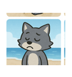 海のオオカミ@SFW（個別スタンプ：15）