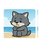 海のオオカミ@SFW（個別スタンプ：19）