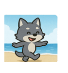 海のオオカミ@SFW（個別スタンプ：20）