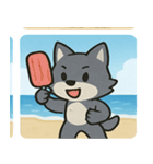 海のオオカミ@SFW（個別スタンプ：22）