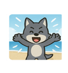 海のオオカミ@SFW（個別スタンプ：25）