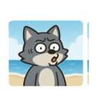 海のオオカミ@SFW（個別スタンプ：27）