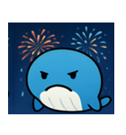 花火のクジラ@SFW（個別スタンプ：2）