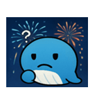 花火のクジラ@SFW（個別スタンプ：4）