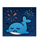 花火のクジラ@SFW（個別スタンプ：8）