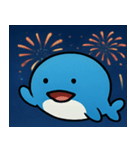 花火のクジラ@SFW（個別スタンプ：9）