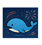 花火のクジラ@SFW（個別スタンプ：13）