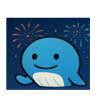 花火のクジラ@SFW（個別スタンプ：17）