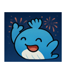 花火のクジラ@SFW（個別スタンプ：19）
