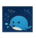 花火のクジラ@SFW（個別スタンプ：25）