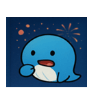 花火のクジラ@SFW（個別スタンプ：26）