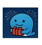 花火のクジラ@SFW（個別スタンプ：27）