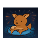 花火のカンガルー@SFW（個別スタンプ：23）