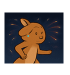 花火のカンガルー@SFW（個別スタンプ：28）