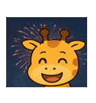 花火のキリン@SFW（個別スタンプ：1）