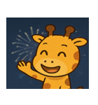 花火のキリン@SFW（個別スタンプ：17）