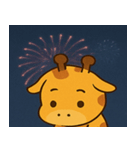 花火のキリン@SFW（個別スタンプ：19）