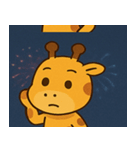 花火のキリン@SFW（個別スタンプ：24）