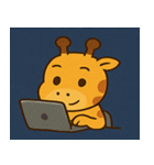 花火のキリン@SFW（個別スタンプ：31）