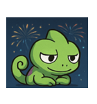 花火のカメレオン@SFW（個別スタンプ：2）