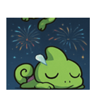 花火のカメレオン@SFW（個別スタンプ：5）