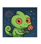 花火のカメレオン@SFW（個別スタンプ：12）