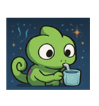 花火のカメレオン@SFW（個別スタンプ：15）