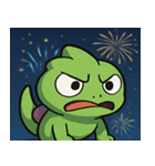 花火のカメレオン@SFW（個別スタンプ：18）