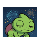 花火のカメレオン@SFW（個別スタンプ：19）