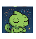 花火のカメレオン@SFW（個別スタンプ：22）