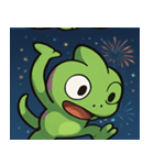 花火のカメレオン@SFW（個別スタンプ：23）