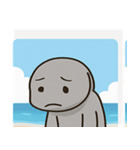 海のカバ@SFW（個別スタンプ：3）