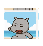 海のカバ@SFW（個別スタンプ：7）