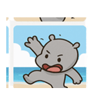 海のカバ@SFW（個別スタンプ：10）