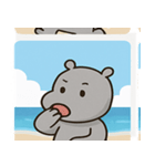 海のカバ@SFW（個別スタンプ：11）