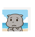 海のカバ@SFW（個別スタンプ：20）