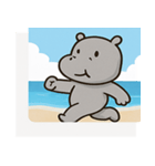 海のカバ@SFW（個別スタンプ：29）