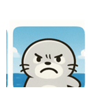 海のアシカ3@SFW（個別スタンプ：2）