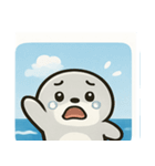 海のアシカ3@SFW（個別スタンプ：3）