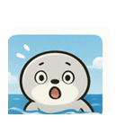 海のアシカ3@SFW（個別スタンプ：4）