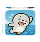 海のアシカ3@SFW（個別スタンプ：6）