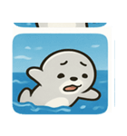 海のアシカ3@SFW（個別スタンプ：7）