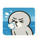 海のアシカ3@SFW（個別スタンプ：16）