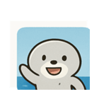 海のアシカ3@SFW（個別スタンプ：17）