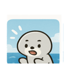 海のアシカ3@SFW（個別スタンプ：19）