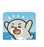 海のアシカ3@SFW（個別スタンプ：20）