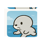 海のアシカ3@SFW（個別スタンプ：21）