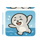 海のアシカ3@SFW（個別スタンプ：22）